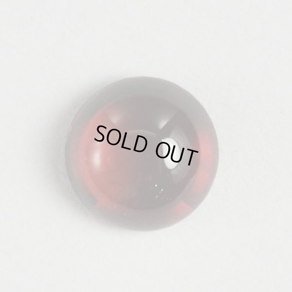 画像1: ○当店蔵出し品○ガーネット カボションカット 約6mm 1月誕生石