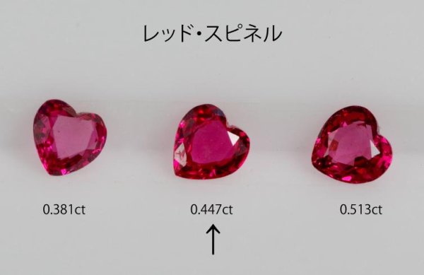 画像6: ○当店蔵出し品○ レッドスピネル 0.447ct 8月の誕生石