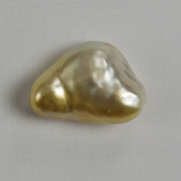 画像2: 白蝶ケシパール　ゴールド　6月誕生石