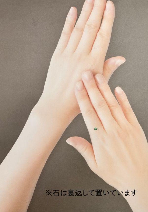 画像4: エメラルド オーバル　0.174ct　５月誕生石