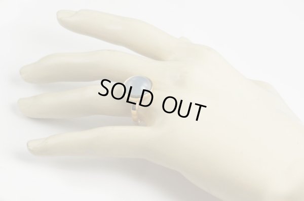 画像7: K10ブルーカルセドニーリング