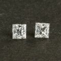 ダイヤモンド プリンセスカット 平均0.170ct ４月誕生石　
