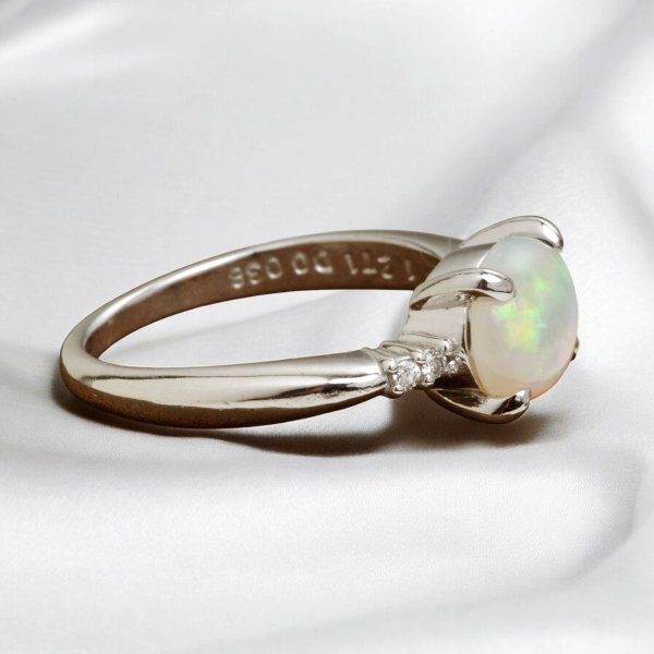 画像5: Pt900オパールリング