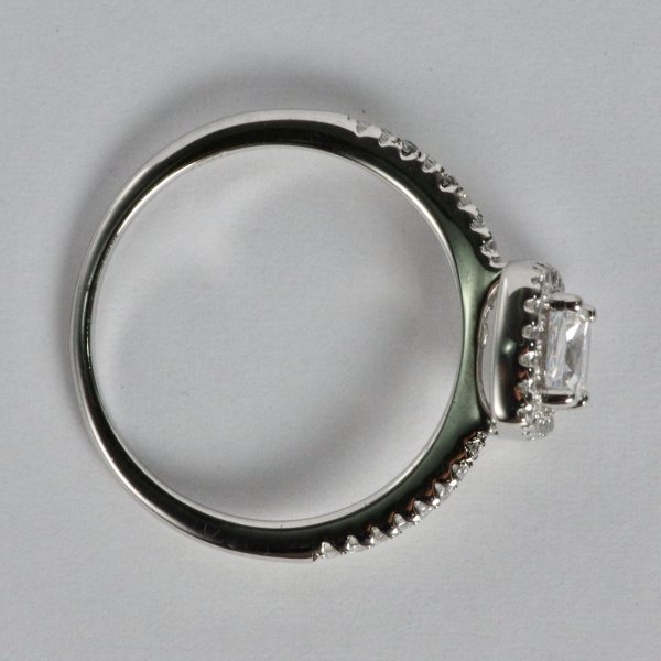 画像5: sv925 クッションカットcz取り巻きリング