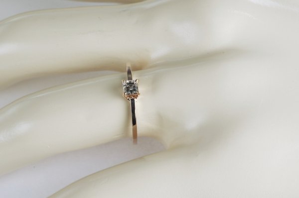 画像7: K18PGダイヤモンドリング(0.21ct)