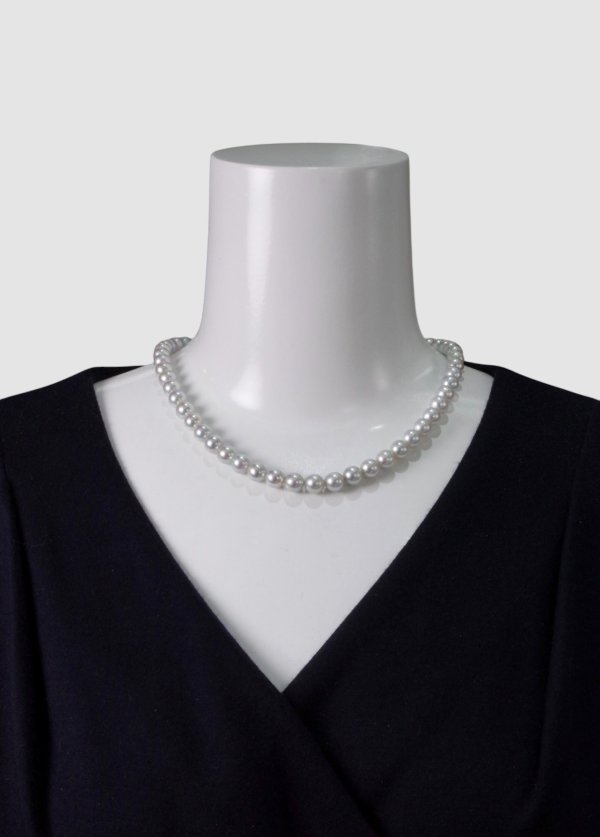 画像7: アコヤグレーパールネックレス