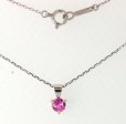 画像3: 【オーダー例】K18WGピンクサファイアペンダント制作 (3)