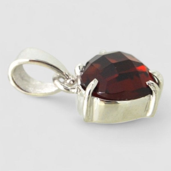 画像3: 【オーダー例】ハートシェイプガーネットで作る ペンダント＆リング（SV925）