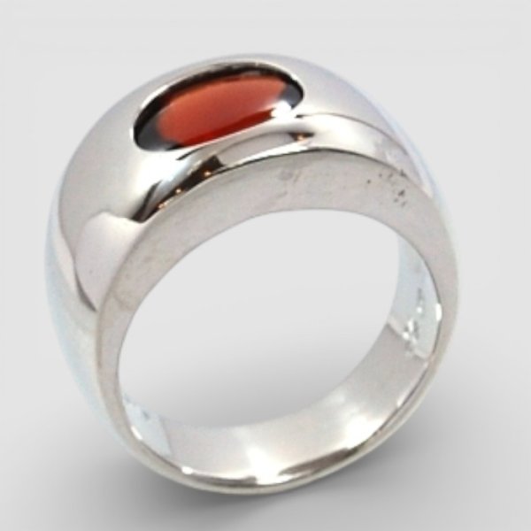 画像2: 【オーダー例】K18WG ガーネットリング 