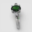 画像5: 【オーダー例】K18WGグリーンガーネットリング (5)