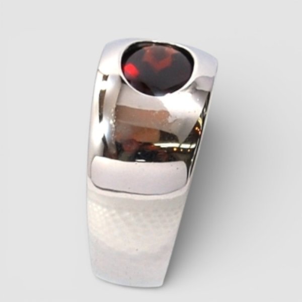 画像3: 【オーダー例】K18WG ガーネットリング 