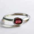 【制作例】SV925 ガーネットリング