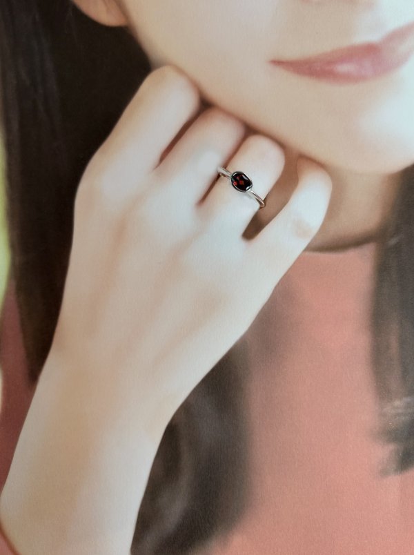 画像6: 【制作例】SV925 ガーネットリング