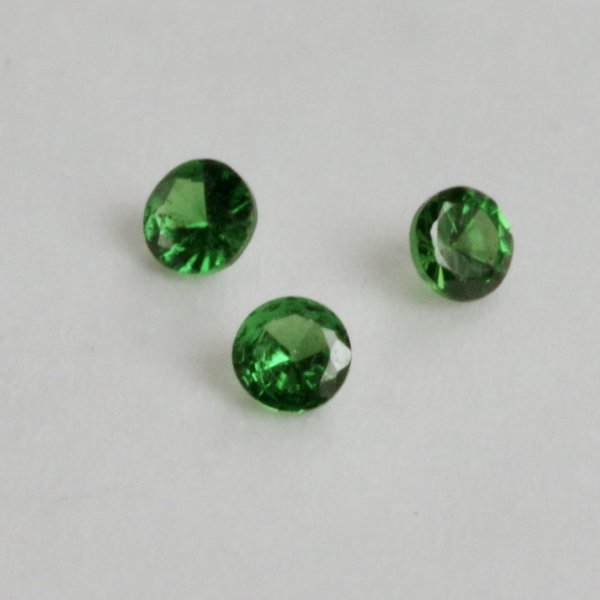 画像2: グリーンガーネット ラウンドφ約1.9~2mm 1月誕生石