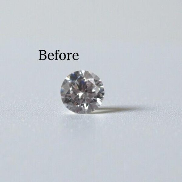 画像2: 【オーダー例】形見のダイヤでK18細身リング製作