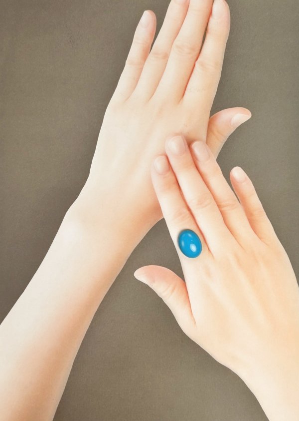 画像5: 【ソーティング付き】ターコイズ 13.880ct 約20×15mm