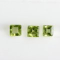  ペリドット 約3mm角 平均0.230ct 8月誕生石
