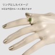 画像6:  ペリドット 約5×7mm 平均0.826ct 8月誕生石 (6)