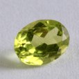 画像2: ペリドット オーバル　約5×6.9mm 0.84ct　8月誕生石 (2)