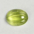 オーバルペリドット ライン　約9×7×厚み3.4mm　8月誕生石