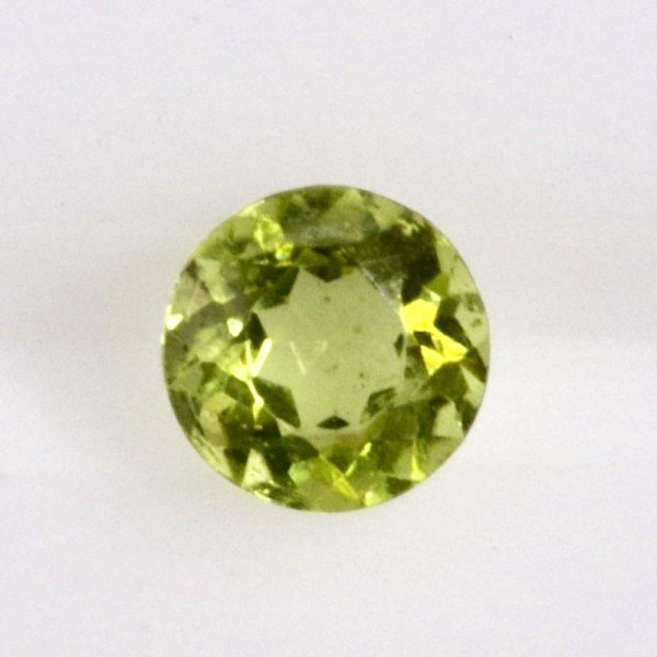 画像1: ペリドット 直径約4mm 0.27ct 8月誕生石