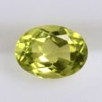 画像1: ペリドット オーバル　約5×6.9mm 0.84ct　8月誕生石 (1)