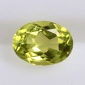 ペリドット オーバル　約5×6.9mm 0.84ct　8月誕生石
