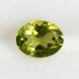 画像1: ペリドット オーバル 約4.9×3.8 0.32ct 8月誕生石 (1)