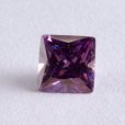 画像2: アメジスト スクエア 約5×5mm 1.08ct 2月誕生石 (2)