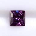 アメジスト スクエア 約5×5mm 1.08ct 2月誕生石