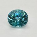 ブルージルコン　3.442ct　12月誕生石