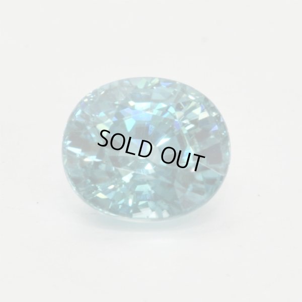 画像1: ブルージルコン　3.442ct　12月誕生石