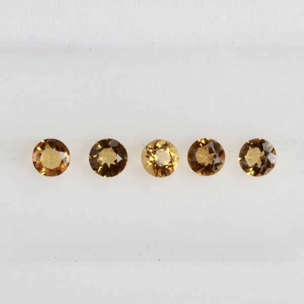 画像4: シトリン 直径約2.5mm  11月誕生石