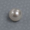 画像4: 【10mmUP】白蝶パール　シルバー系　約10.7mm　穴あり 