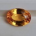 ○当店蔵出し品○ シトリン　オーバル　約14×10mm 9.124ct