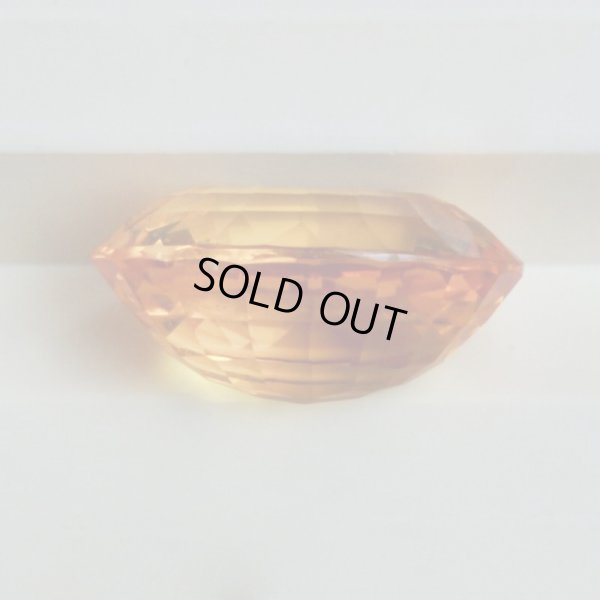画像2: ○当店蔵出し品○ シトリン　オーバル　約14×10mm 9.124ct