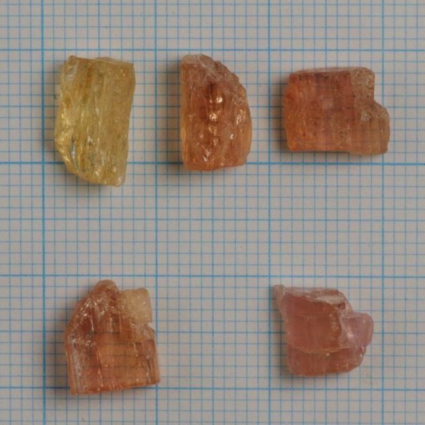 画像6: 【送料無料】インペリアルトパーズ原石 11月誕生石