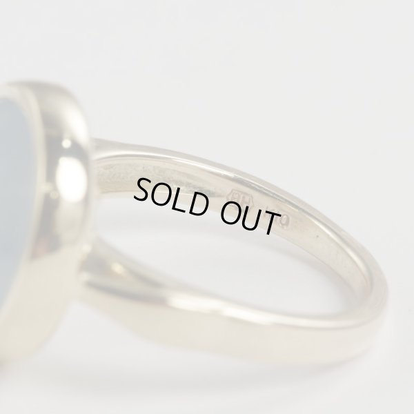 画像6: K10ブルーカルセドニーリング