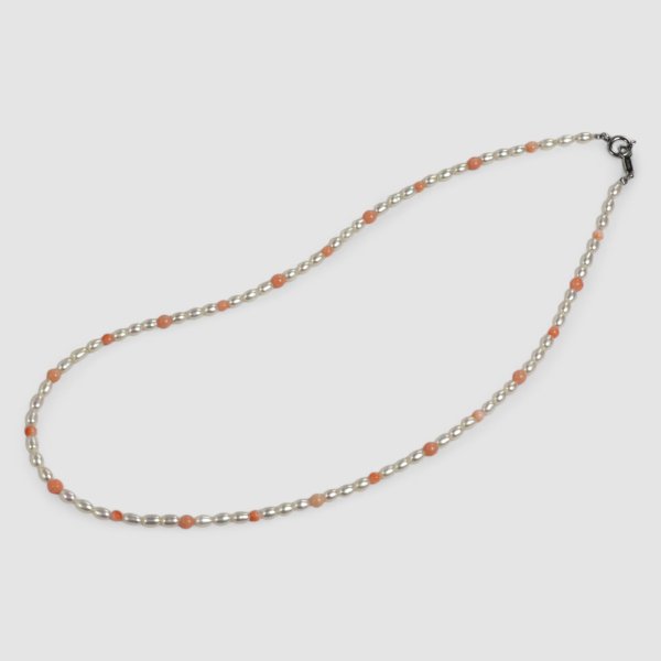 画像3: サンゴ×淡水パールネックレス