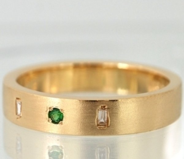 画像3: 【オーダー例】 Pt850/K18ネックレスを溶かしてK18メンズリング制作