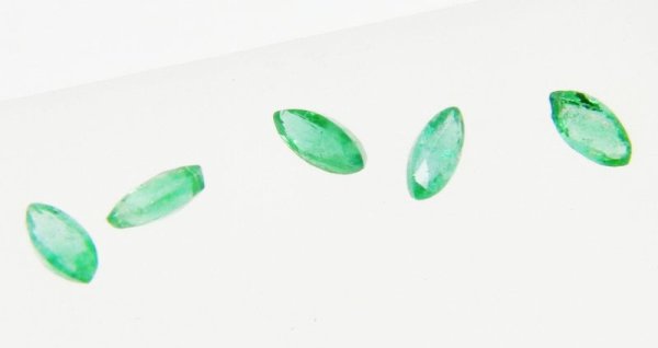 画像8: マーキスエメラルド 平均0.077ct ５月誕生石 (8)