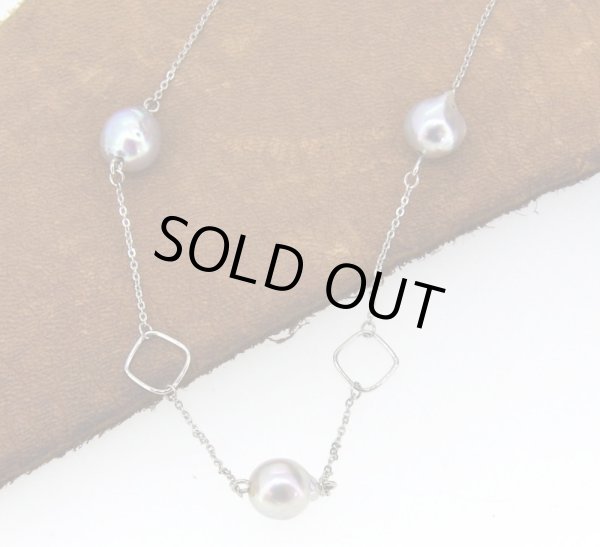 画像2: アコヤパールロングネックレス 約82cm (2)