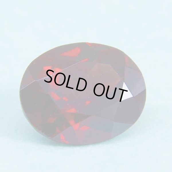 画像10: ガーネット 約11×9×厚み5.6mm 1月誕生石 (10)