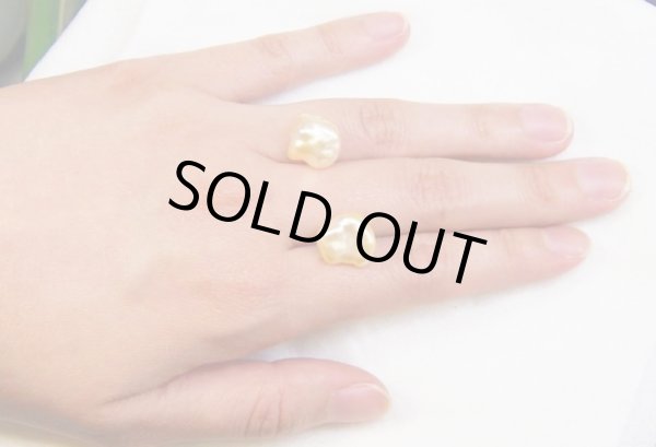 画像9: 白蝶ケシパール ゴールド 6月誕生石 (9)