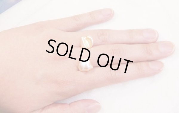 画像11: 白蝶ケシパール ゴールド 6月誕生石 (11)