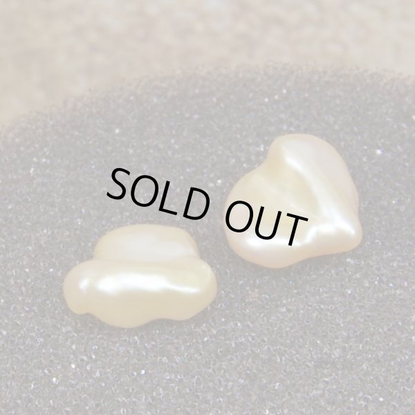 画像4: 白蝶ケシパール ゴールド 6月誕生石 (4)