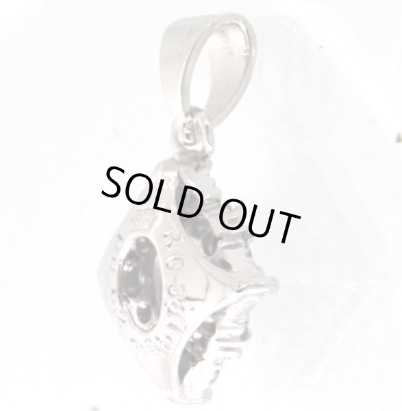 画像8: Pt900/K18WG ルビー・ダイヤ入りペンダントネックレス (8)