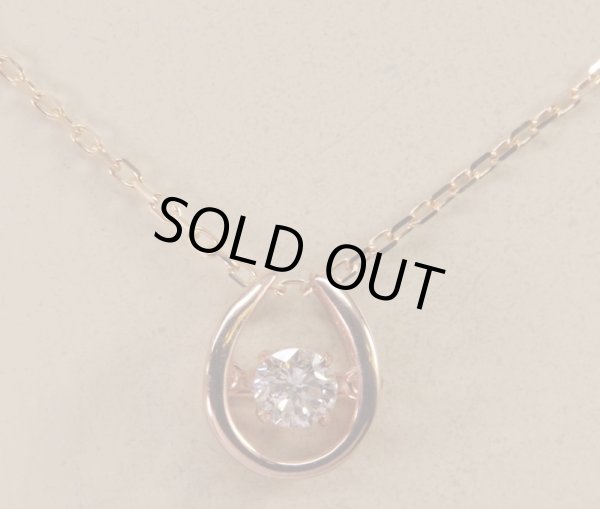 画像9: K18PGダンシングダイヤモンドペンダントネックレス (9)