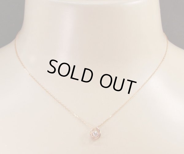 画像5: K18PGダンシングダイヤモンドペンダントネックレス (5)