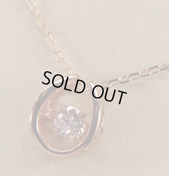 画像10: K18PGダンシングダイヤモンドペンダントネックレス (10)